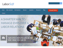 Tablet Screenshot of laborsoft.com